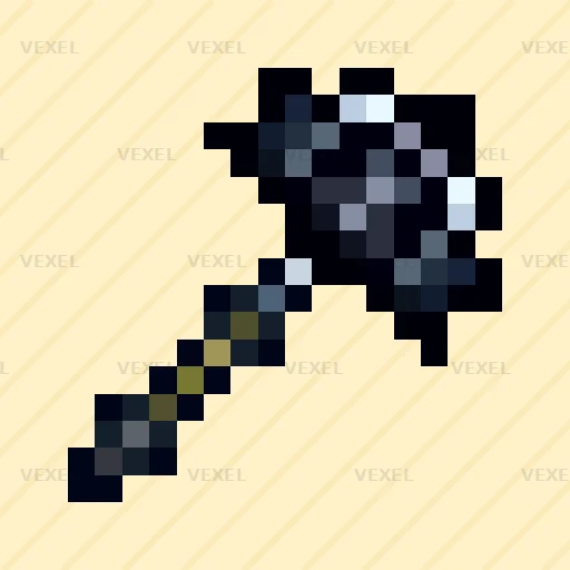 mace Minecraft pixel texture preview