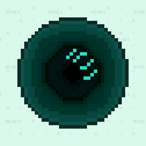 eye two Minecraft pixel texture preview